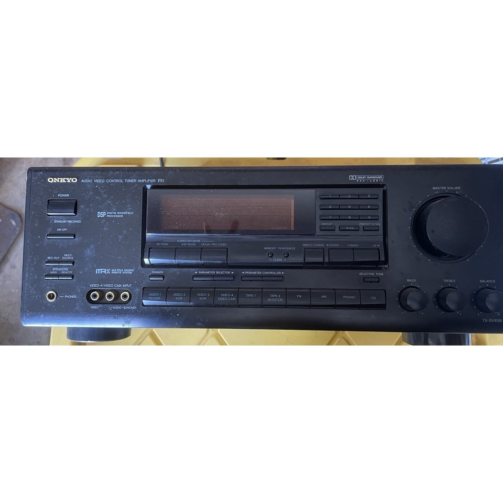 ONKYO TX-SV636 Audio Video Control Tuner Amplifier